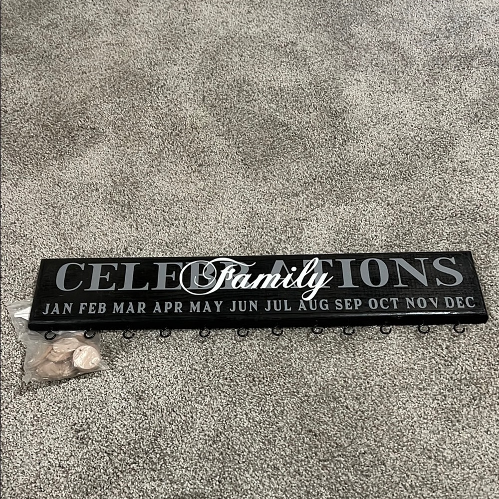 Black Family Celebrations Wall Plaque